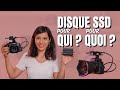 Pourquoi enregistrer sur un disque dur ssd avec un lumix  vs carte sd vs carte xqd