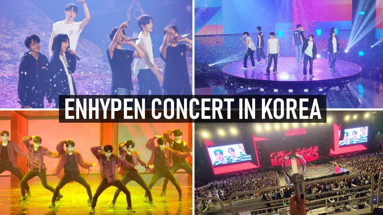 ENHYPEN World Tour Manifesto in SEOUL [Fancam/Vlog]