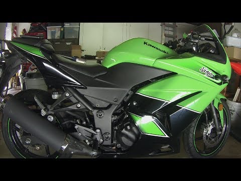 How to Inspect and Adjust Valve Clearance on a 2011 Ninja 250 Part 1 of 5