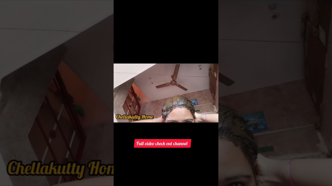 💕white hair change to black hair suddenly /Chellakutty Home