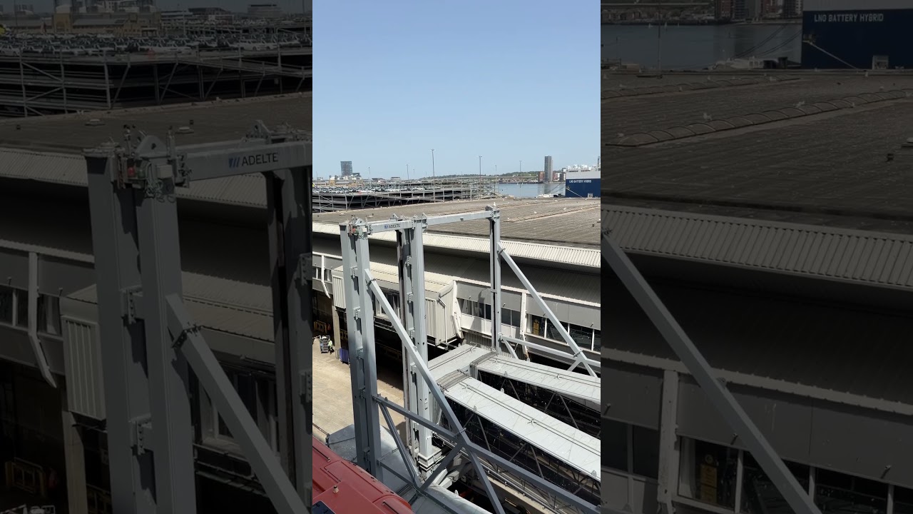 Behind the Scenes at Southampton Cruise Terminal #shorts