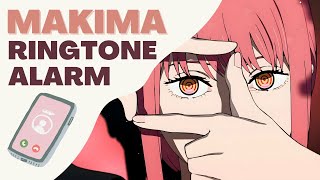 CHAINSAW MAN Makima Ringtone & Alarm Japanese Voice Acting｜Anime Notification & Alert Sounds【マキマ声真似】