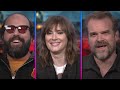 Stranger Things Season 4: David Harbour and Winona Ryder REACT to Hopper-Joyce Reunion