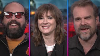 Stranger Things Season 4: David Harbour and Winona Ryder REACT to Hopper-Joyce Reunion