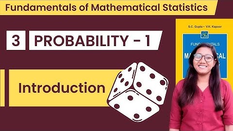 Brief Explanation of Probability with it