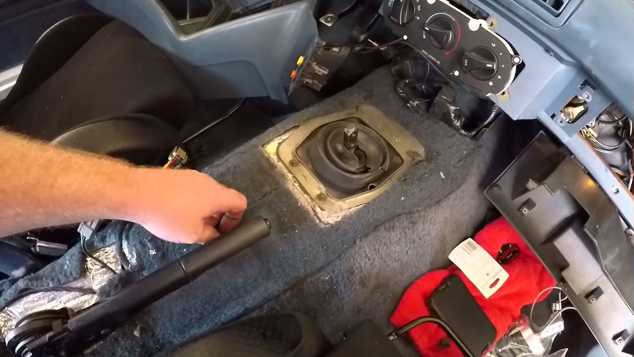 Short Throw Shifter Install Foxbody Mustang YouTube