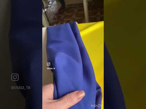 Прапор України синьо-жовтий, габардин 150х90, відео 1