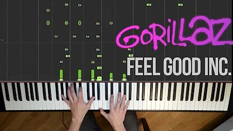 Gorillaz - Feel Good Inc. (Piano Cover)