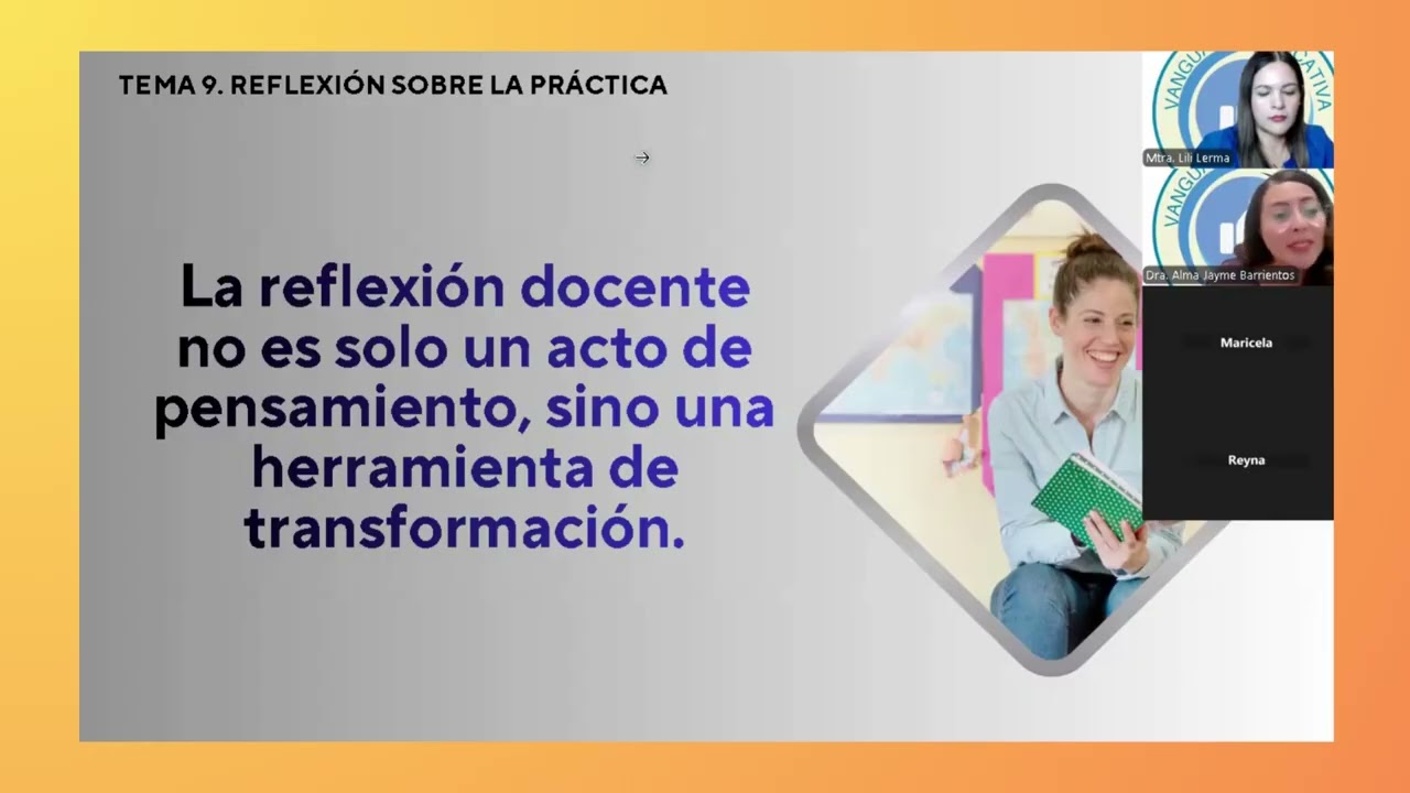 TEMA 9  REFLEXIÓN SOBRE LA PRÁCTICA. Orientaciones CTE 25-26