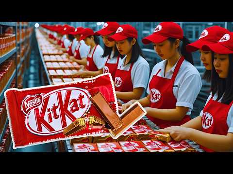 كيف يتم انتاج كيت كات داخل المصنع جولة داخل المصنع