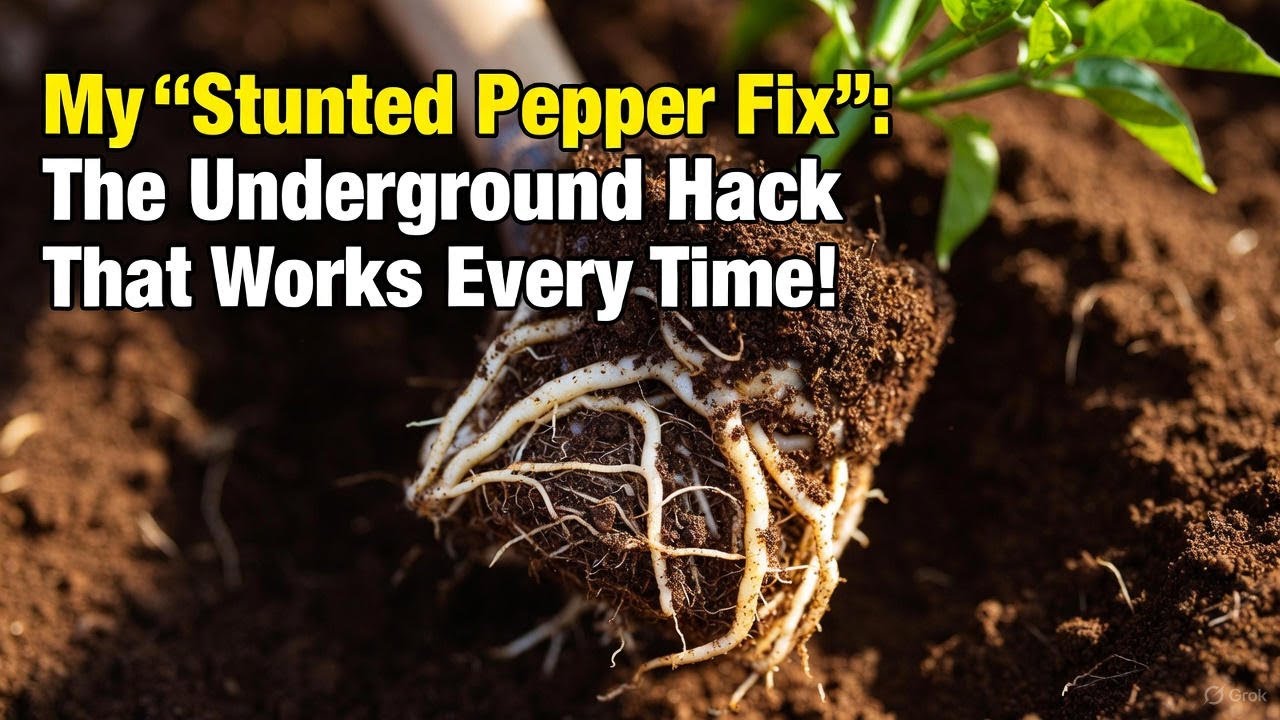 The ROOT ZONE SECRET to Reviving Stunted Peppers (They Explode After ...