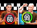 First to 99 Overall Evolution • Full 60-99 Overall Race In One Video!