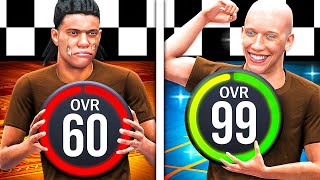 First to 99 Overall Evolution • Full 60-99 Overall Race In One Video!