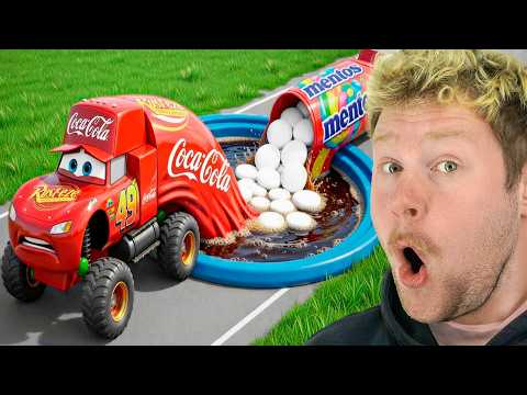 BLESK McQUEEN Spadl do COCA-COLA JÁMY?!