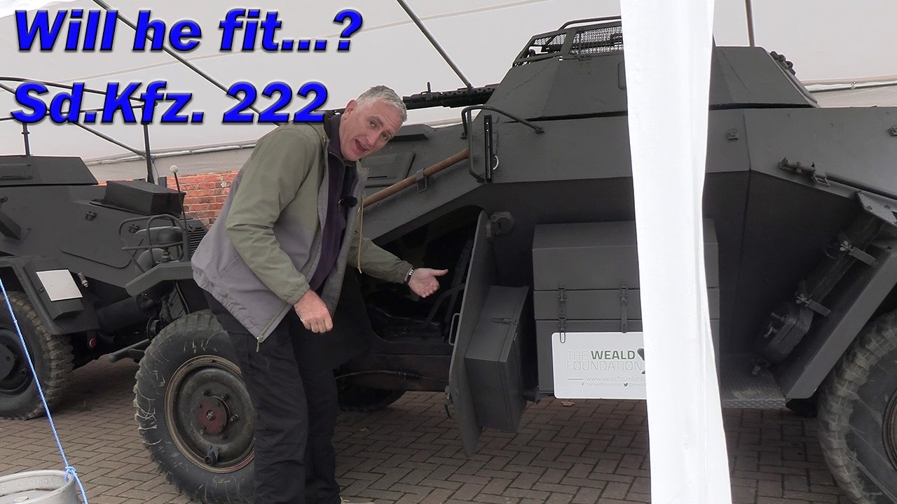 Does the Chieftain Fit Into... an SdKfz 222?