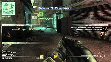 MW3 SpecOps Survival On Bootleg Hard Part 1 Live Dual Commentary