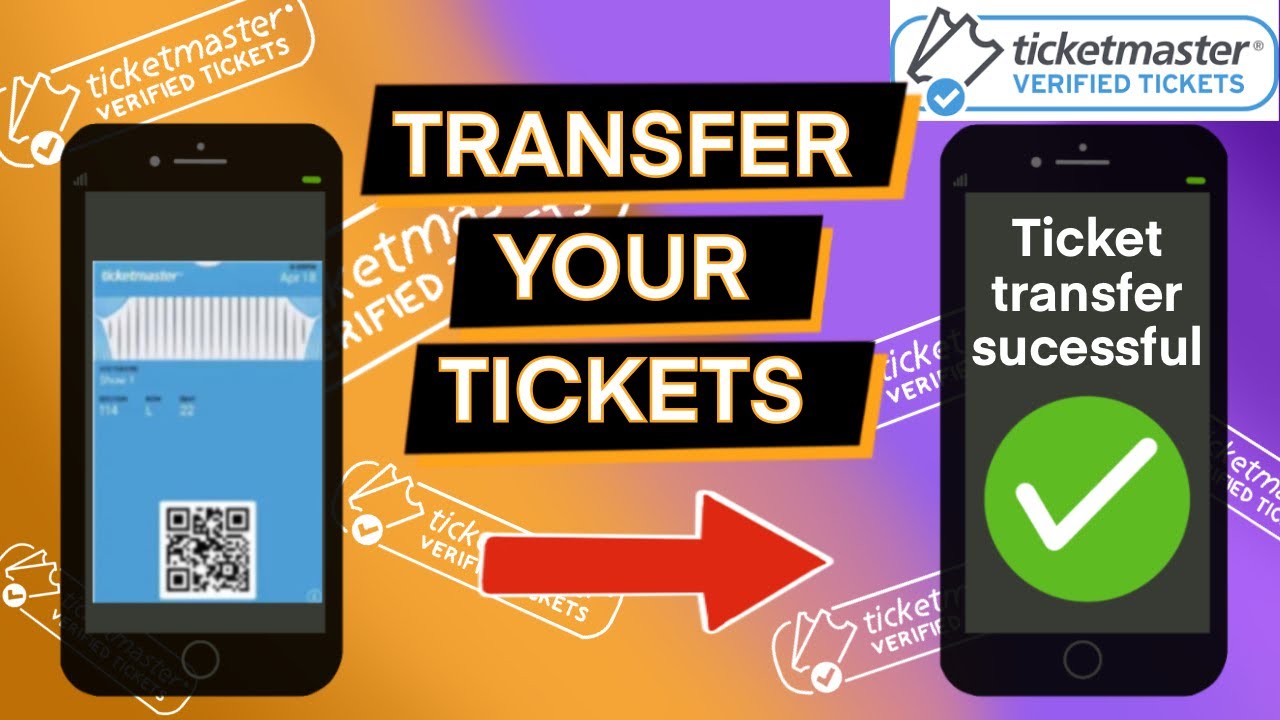 HOW TO TRANSFER TICKETS ON TICKETMASTER TO ANOTHER PHONE TICKET TIP