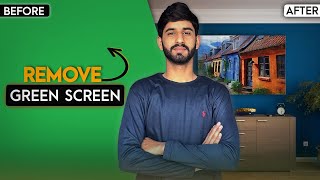 How To Change Video Background In Youtube Videos - Green Screen Remove Kaise Kare.