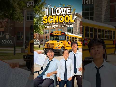 Humko School Se Pyar He ❤️🤩 #comedy #aaganwadikebacche #schoolcomedy #schoollife #dhonisir #jagga