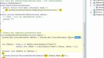 Generate Code from XML Files with T4 Text Templates - tangible T4 Editor