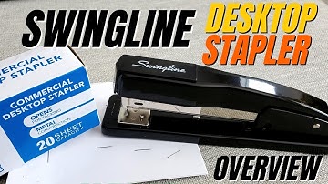 Swingline Commercial Desktop Stapler Overview