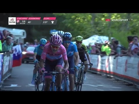 Video: Giro d'Italia 2019: Ciccone gana la etapa 16 mientras el Mortirolo revoluciona la general