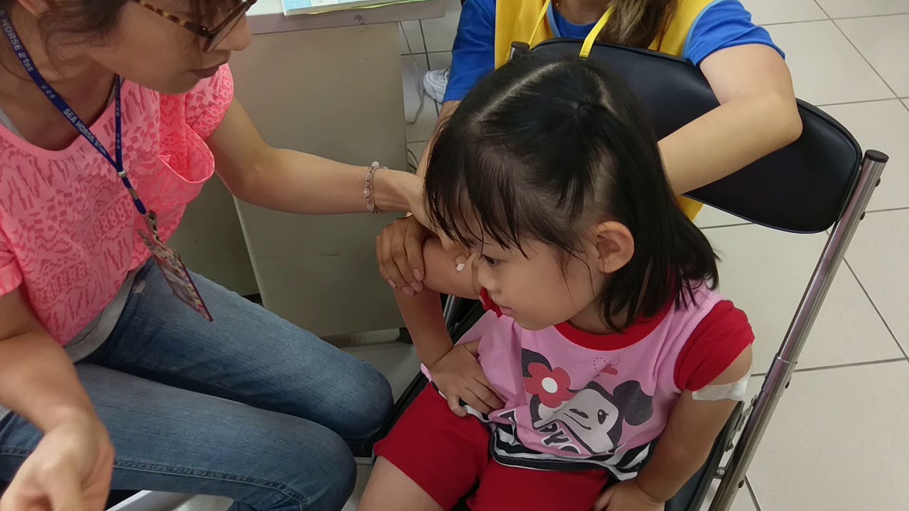 107.08.07凱莉滿5歲預防針注射