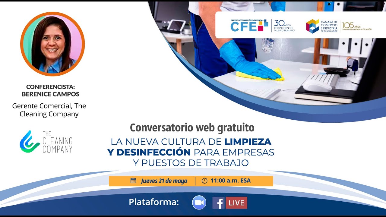 La nueva cultura de limpieza y desinfección para empresa puestos de trabajo. - YouTube