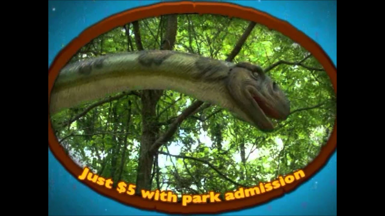 Trick or Treat with the Dinosaurs at Kings Island - YouTube