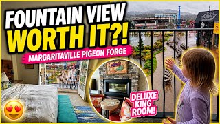 Deluxe King Foutain View Room - Margaritaville Island Hotel - Pigeon Forge 