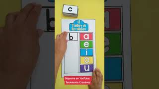 El Tablero De Las Sílabas-Material Descargable-Totalmente Creativos