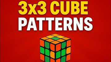 3 by 3 easy patterns #rubikscube #3x3cube #cube #cube pattern #easy pattern #cool pattern #pattern