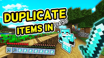 How To Duplicate Items in MINECRAFT BEDROCK EDITION (1.14.30) Fast!