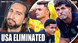 USMNT UNRAVELS vs. Belgium, Pulisic DISAPPEARS, Haaland BOUNCES Brazil | Nick Wright World Cup