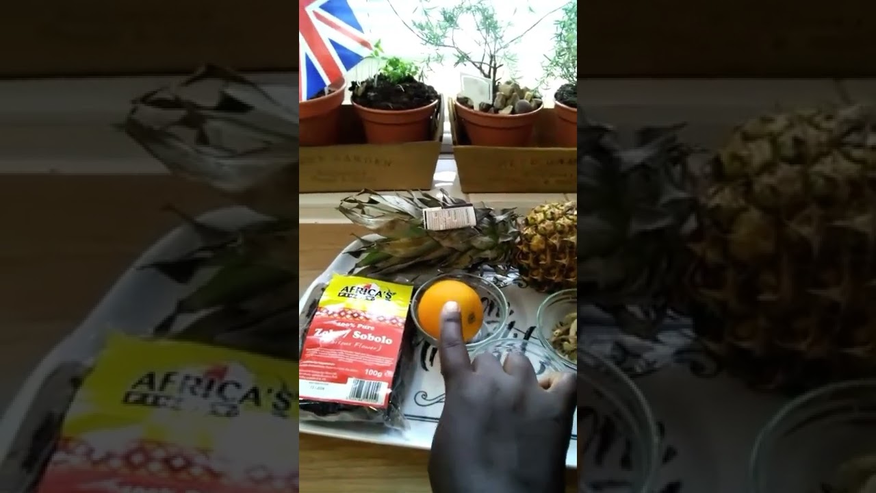 ingredients for making zobo/ A Nigerian drink for all occasions