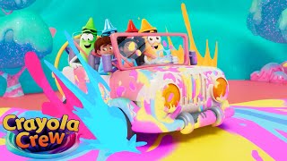 messy paint truck drive more 45 minutes atcrayolacrewofficial