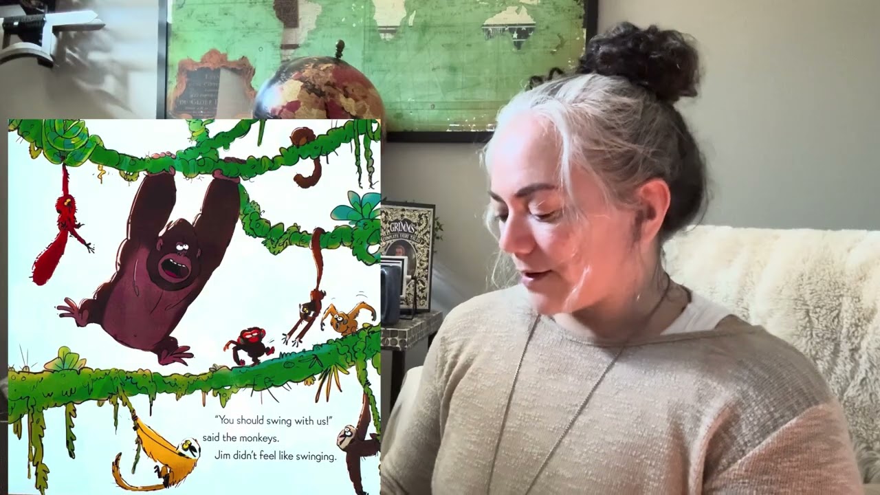 Grumpy Monkey 🐒 | 6 Minute Read Aloud | Storytime with Grandma CiCi