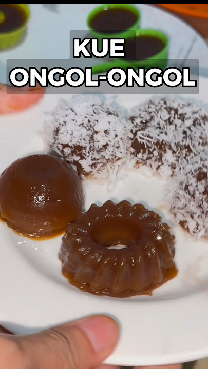 RESEP KUE ONGOL-ONGOL KENYAL DARI TEPUNG SAGU #shorts #cooking #food #fyp #mom