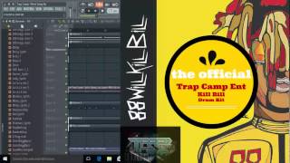 Trap Camp TM88 Kill Bill drum kit demo 2