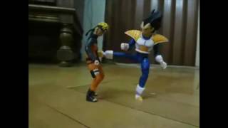 Naruto Vs Vegeta Stop Motion
