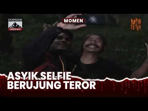 Teror Sosok Di Belakang Pohon Saat Sedang Selfie | Momen Teror Ekspedisi Merah Eps 97 (1/4)