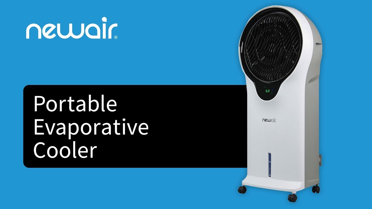 Portable Evaporative Cooler | NewAir EC111W - YouTube