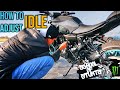 HOW TO MAKE YOUR MOTORCYCLE IDLE MORE ADJUSTABLE [ SCHOOL OF STUNTS EP.3 ]