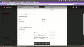 Email notifications in IoM Companies Registry Tracker screenshot 5