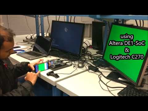 FPGA based RGB color detector