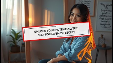 Unlock Your Potential: The Self Forgiveness Secret!