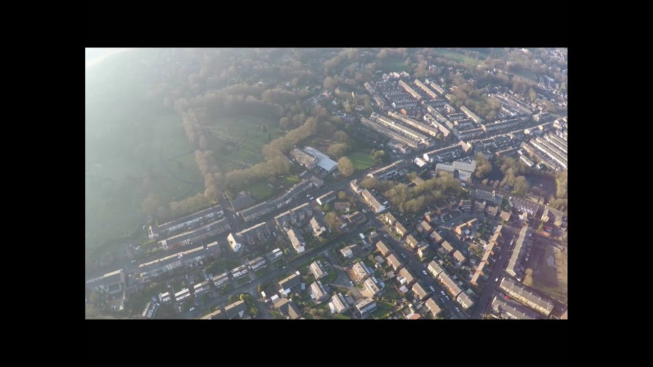 Flight Over Jack Keys estate Darwen YouTube