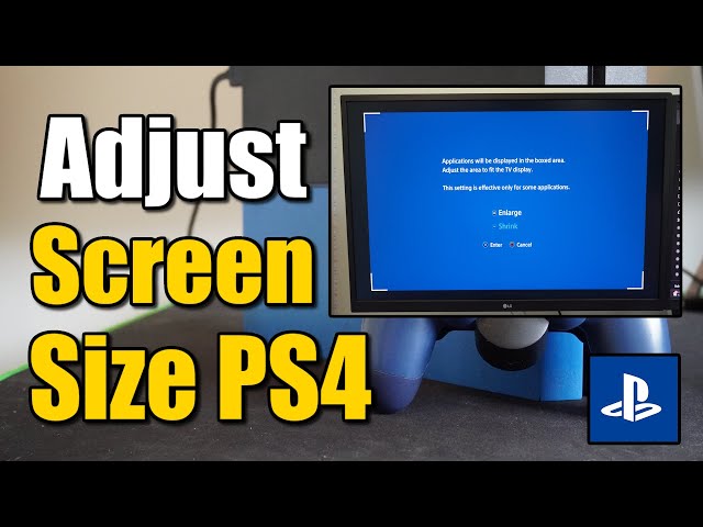 ps4・モニター23インチ・Route How to Adjust your Screen Size on your PS4 Console (Best Method