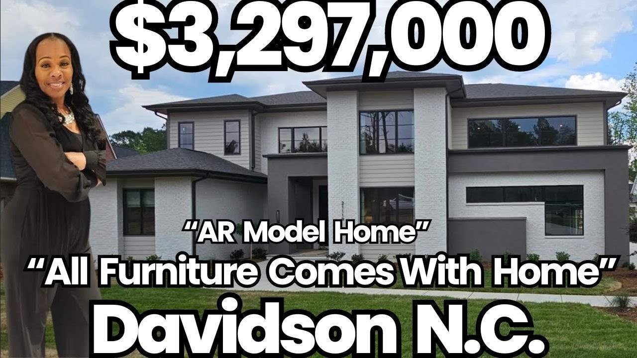 Ух ты!! Вся мебель продаётся вместе с домом | Дэвидсон, Северная Каролина | Модель дома с дополне...
