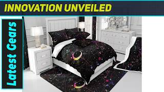 Jejeloiu Sun and Moon Comforter: Boho Dream Bedding!